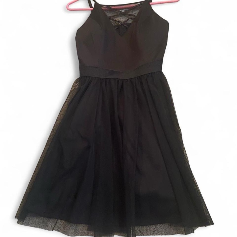 Black Tulle Homecoming Dress